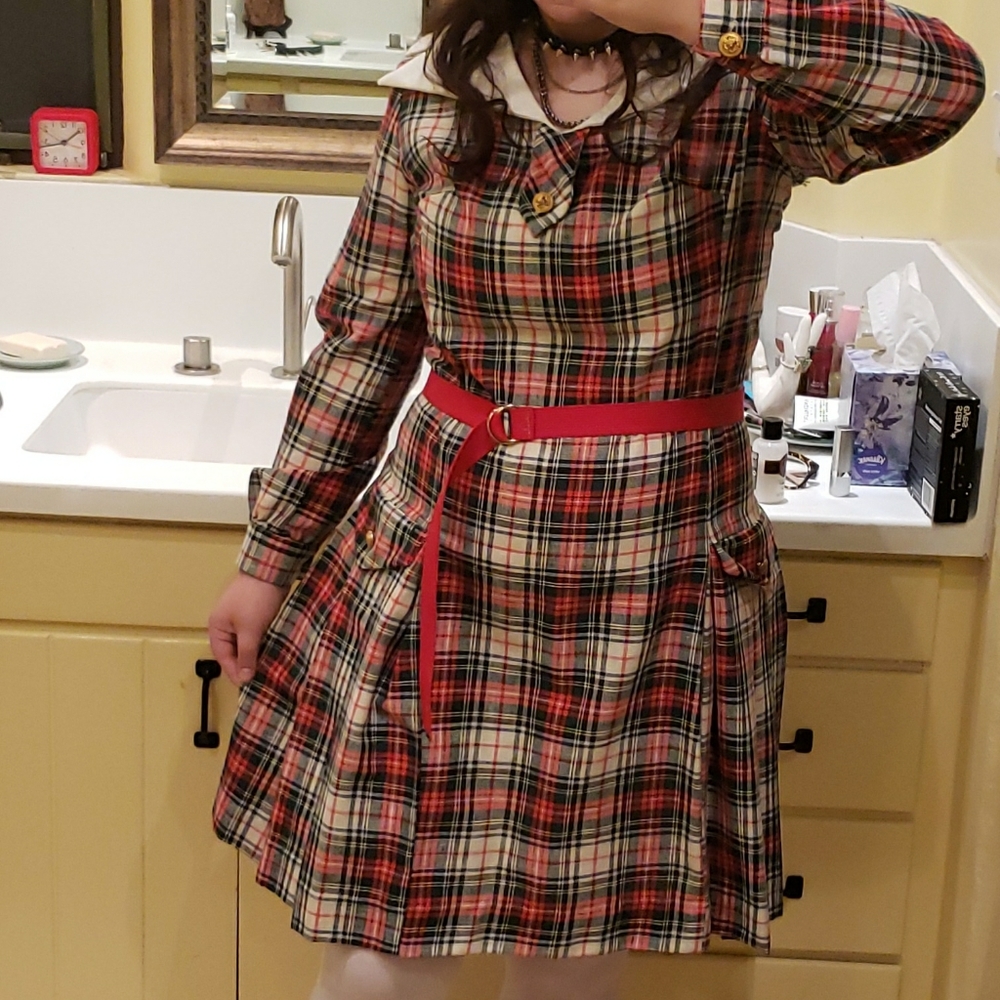 Punk Rock Schoolgirl Outfit💥💣 - Picture 1 of 4